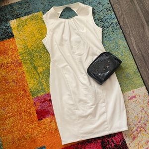 Kardashian Kollection Neck Pleating Dress